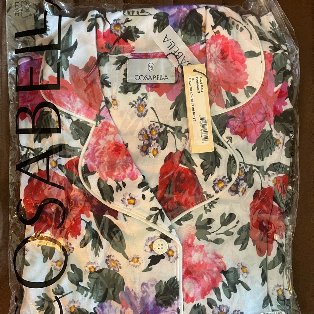Cosabella Vibrant Floral Pajama Set